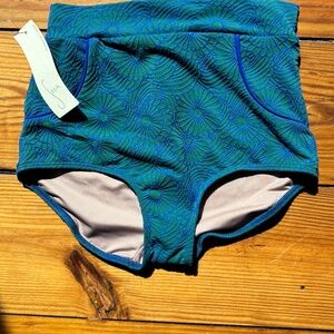 SEEA Georgia High Waist Bikini Bottom Alga  size Small